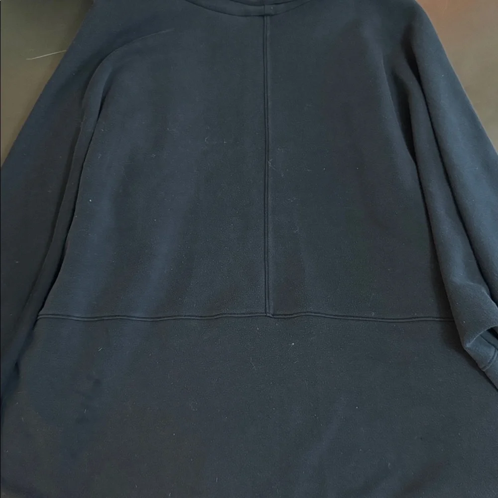 Classic Black Shawl Collar Women's Coat - Picture 6 of 6